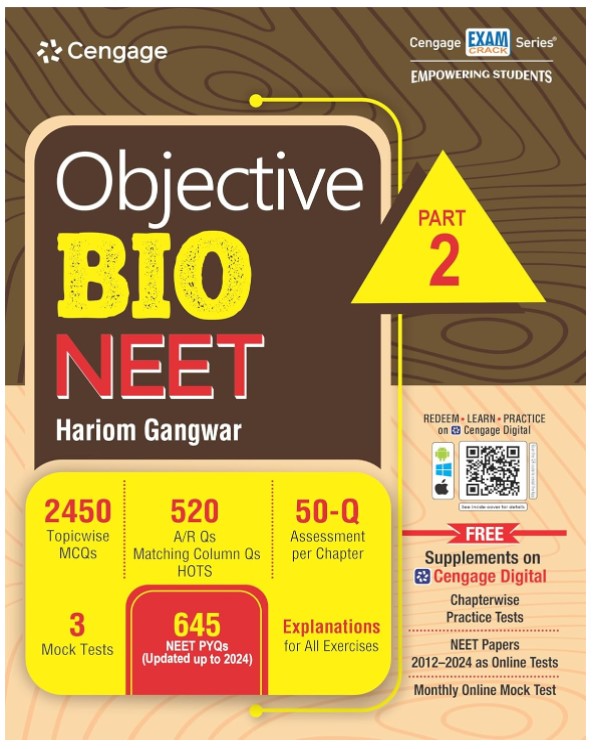 Objective Bio NEET: Part 2 up to 2024